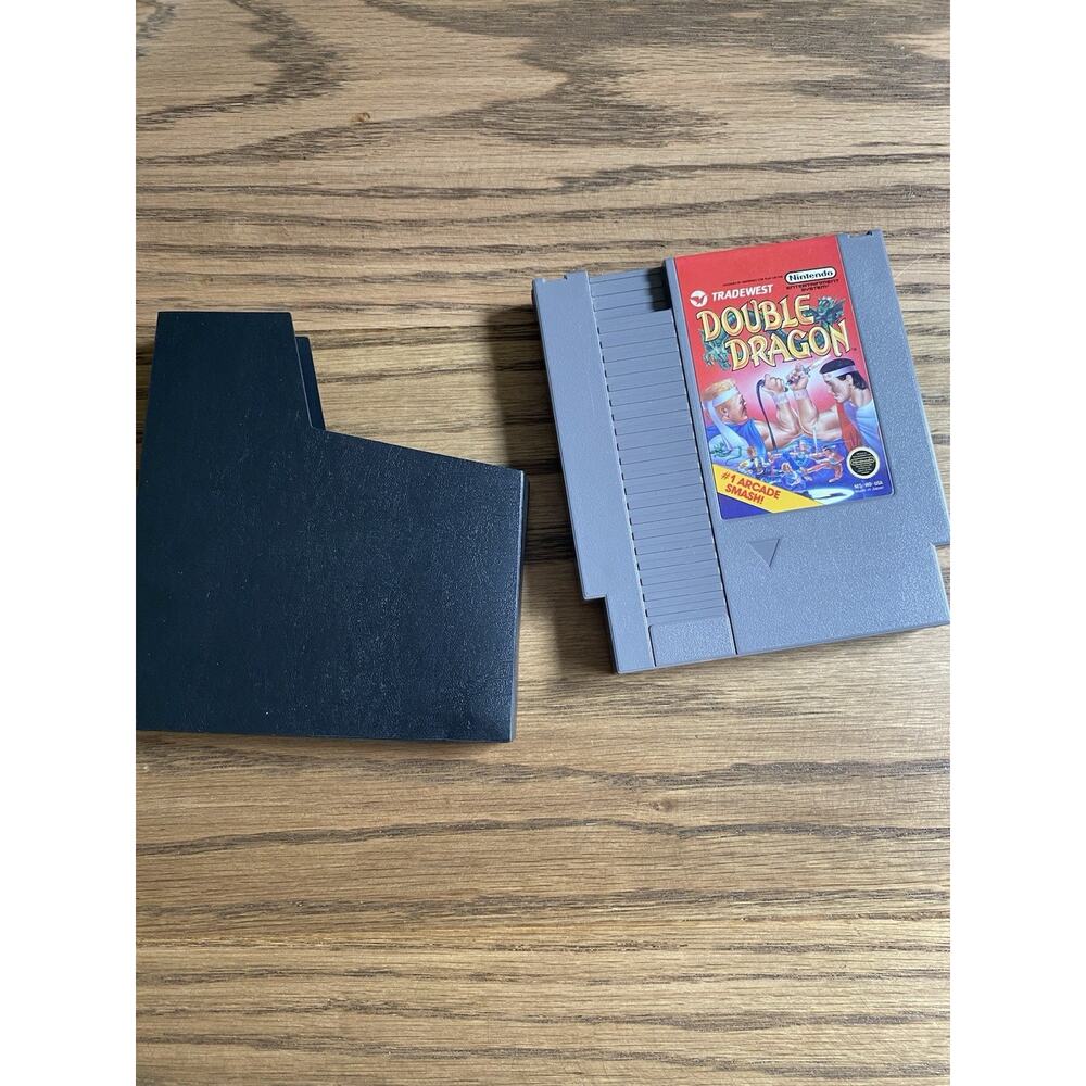 Double Dragon NES Nintendo Entertainment System Authentic Game Cartridge Tested